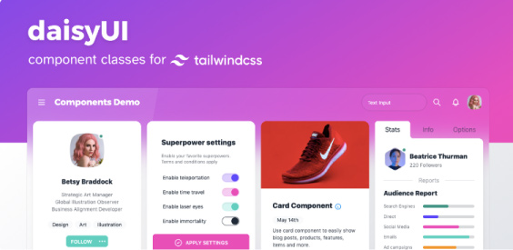 Χρήσιμες δωρεάν συλλογές Tailwind CSS components