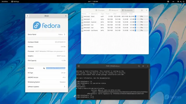 Εικόνα για το άρθρο: Fedora , ένα σύγχρονο, σταθερό και ασφαλές λειτουργικό σύστημα Linux.